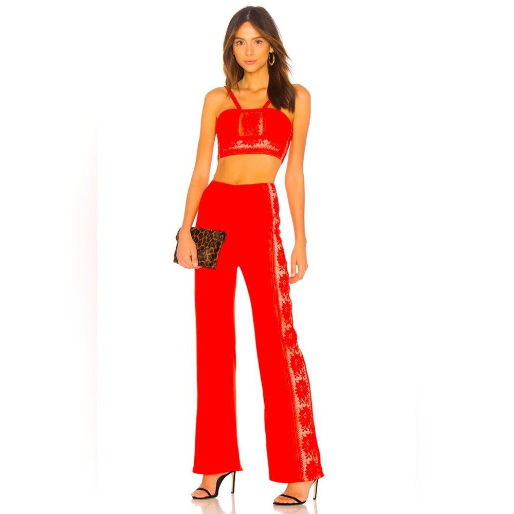 FREE PEOPLE Bella Pant Set in Red
Free People
Color:Red